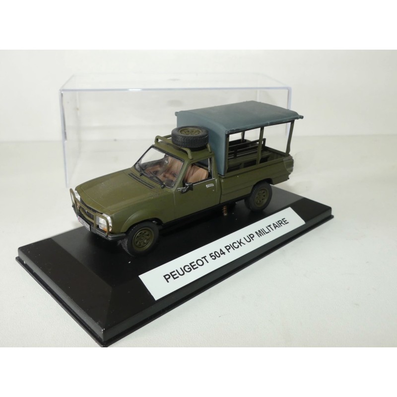 PEUGEOT 504 PICK UP MILITAIRE NOREV 1:43 manque rétro