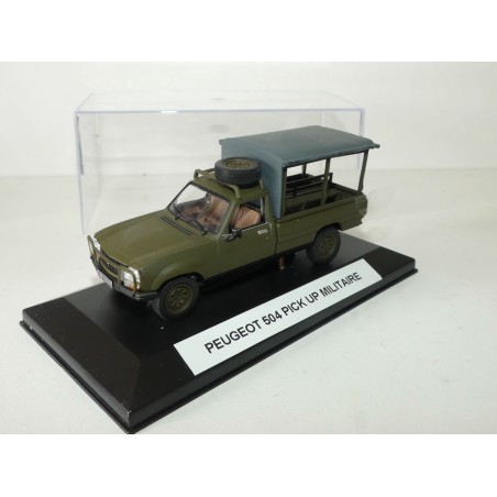 PEUGEOT 504 PICK UP MILITAIRE NOREV 1:43 manque rétro