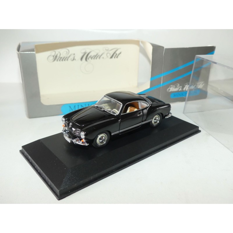 VW KARMANN GHIA COUPE Noir MINICHAMPS 1:43