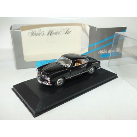 VW KARMANN GHIA COUPE Noir MINICHAMPS 1:43