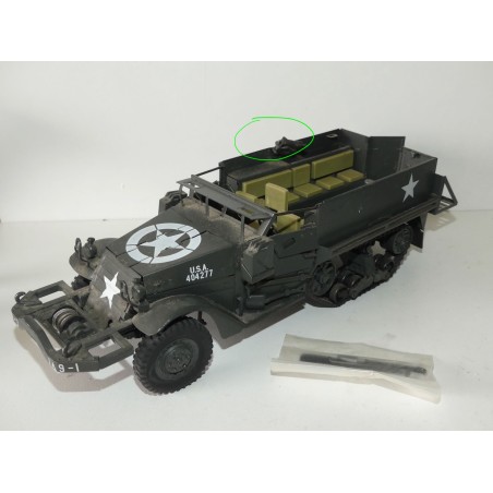 HALF TRACK M3 MILITAIRE GONIO 1:24 sans boite