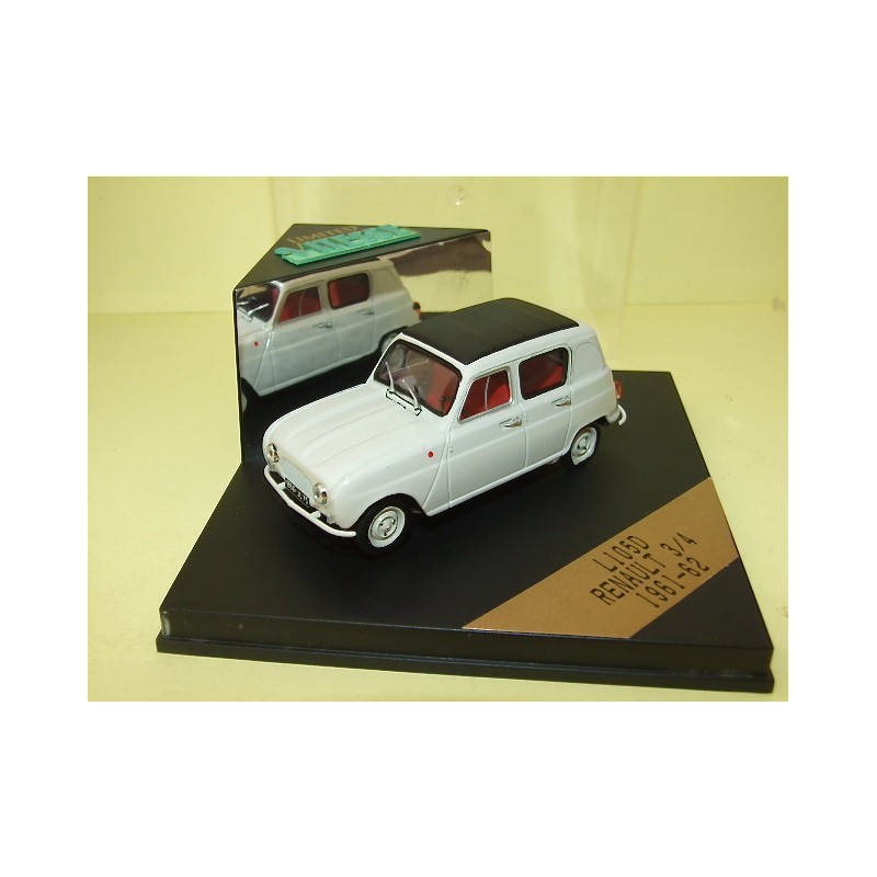 RENAULT 3 4 1961-62 TOIT OUVRANT FermÃ© Beige VITESSE L105D 1:43