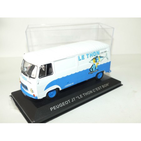 PEUGEOT J7 RALLONGEE LE THON C'EST BON ALTAYA 1:43