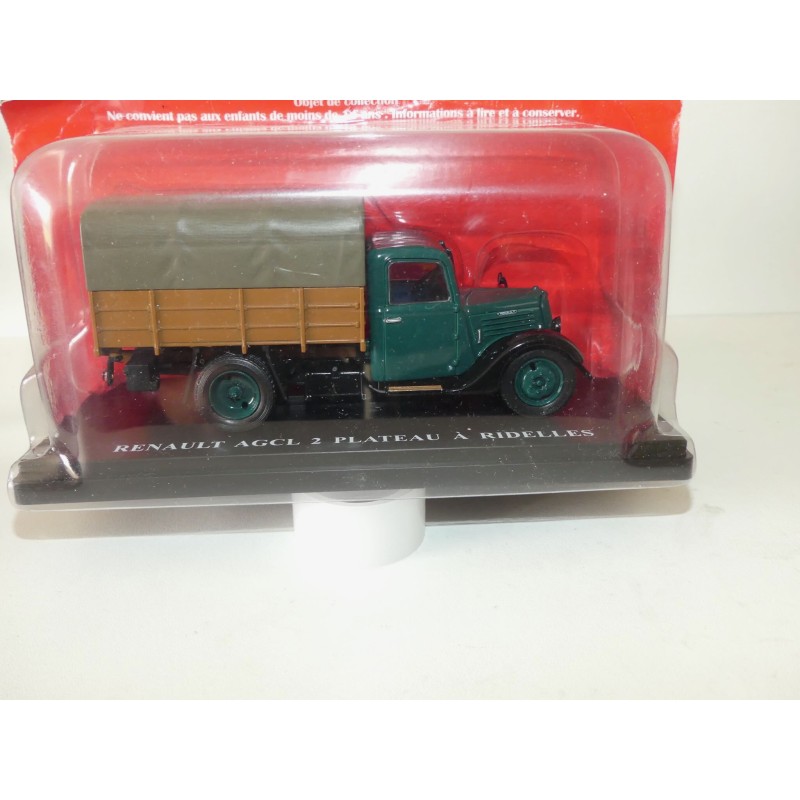 RENAULT AGCL 2 PLATEAU À RIDELLES IXO PRESSE 1:43
