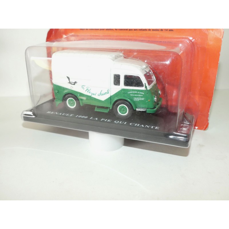 RENAULT 1000 Kg LA PIE QUI CHANTE IXO PRESSE 1:43