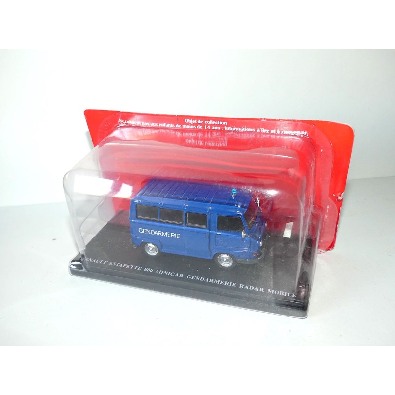 RENAULT ESTAFETTE GENDARMERIE RADAR MOBILE IXO PRESSE 1:43