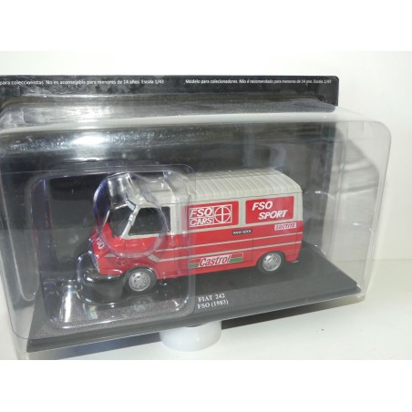 FIAT 242 ASSISTANCE FSO CARS 1983 IXO ALTAYA 1:43