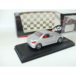 PEUGEOT 206 CABRIOLET HARD TOP Gris GTS résine 1:43