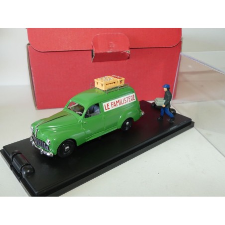 PEUGEOT 203 COMMERCIAL LE FAMILISTERE BBY CREATION POUR MAGIC MODELS 1:43