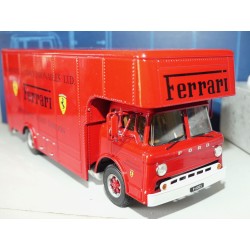 TRANSPORTER FORD TYPE C MARANELLO CONCESSIONNAIRE FERRARI 1966 EXOTO 1:43 imperfection