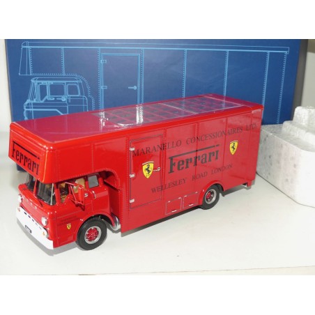 TRANSPORTER FORD TYPE C MARANELLO CONCESSIONNAIRE FERRARI 1966 EXOTO 1:43 imperfection