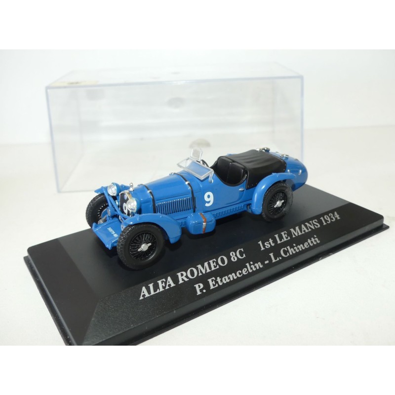 ALFA ROMEO 8C N°9 LE MANS 1934 ALTAYA 1:43 1er