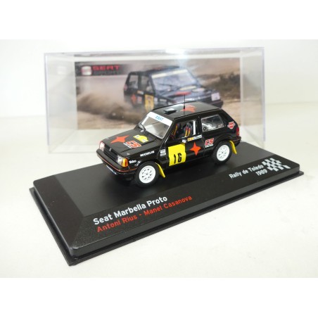 SEAT MARBELLA PROTO RALLYE DE TLEDO 1989 RIUS ALTAYA 1:43 7Ã¨me