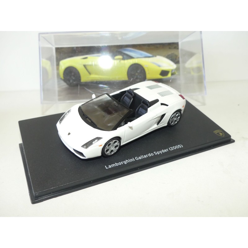 LAMBORGHINI GALLARDO SPYDER 2005 Blanc IXO PRESSE 1:43