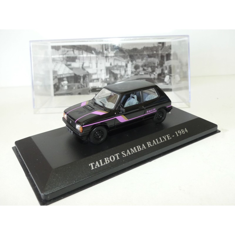 TALBOT SAMBA RALLYE 1984 Noir 1984 ALTAYA 1:43