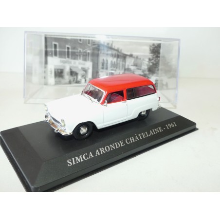 SIMCA ARONDE CHATELAINE 1961 Rouge et Blanc ALTAYA 1:43