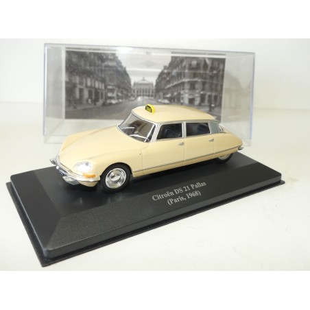 CITROEN DS 21 PALLAS TAXI de PARIS 1968 ALTAYA 1:43