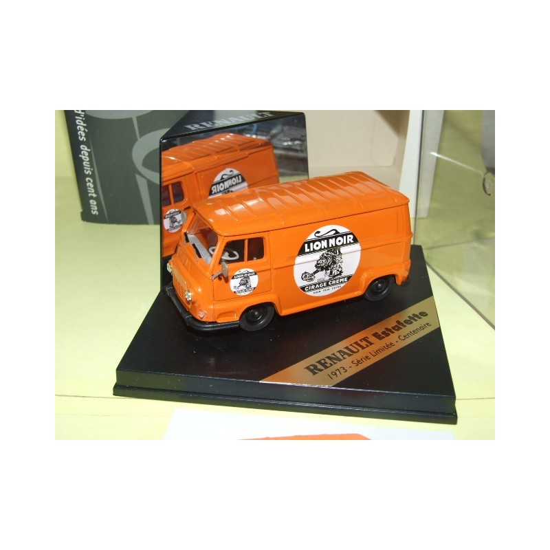 RENAULT ESTAFETTE 1998 PUBLICITAIRE LION NOIR VITESSE 1:43