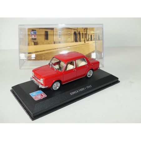 SIMCA 1000 1962 Rouge ALTAYA 1:43
