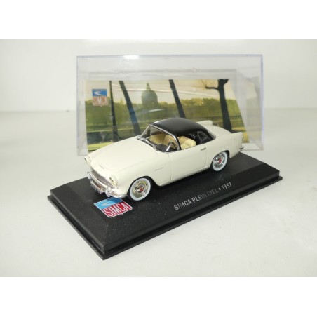 SIMCA PLEIN CIEL 1957 Blanc ALTAYA 1:43