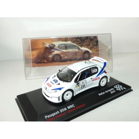 PEUGEOT 206 WRC RALLYE D'ACROPOLE 2001 G. PANIZZI ALTAYA 1:43