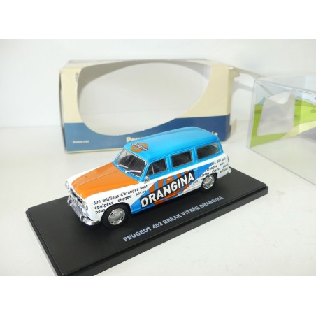 PEUGEOT 403 BREAK VITRÉE ORANGINA NOREV pour ATLAS 1:43