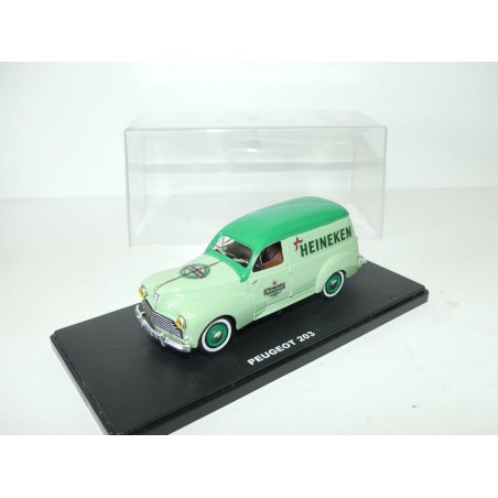 PEUGEOT 203 FOURGONNETTE HEINEKEN SOLIDO 1:43