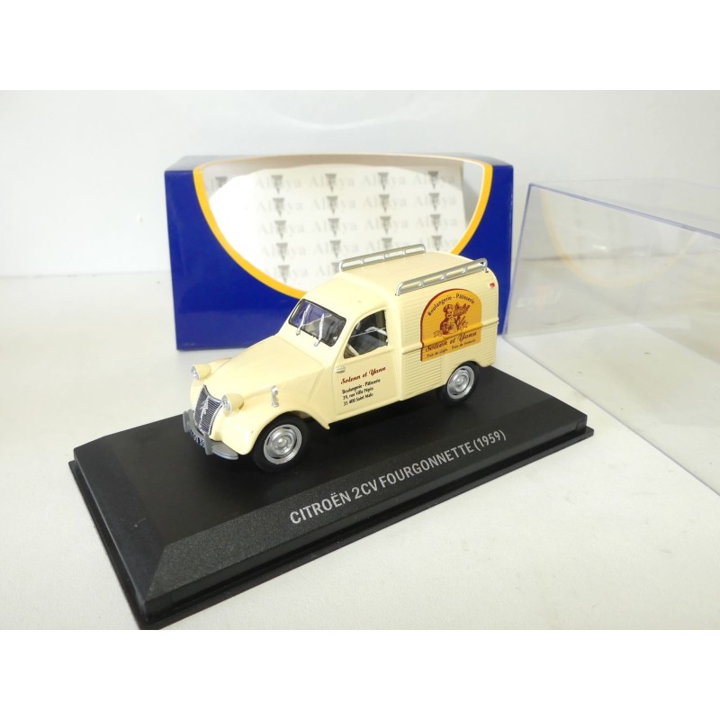 CITROEN 2CV FOURGONNETTE BOULANGERIE PATISSERIE ALTAYA 1:43