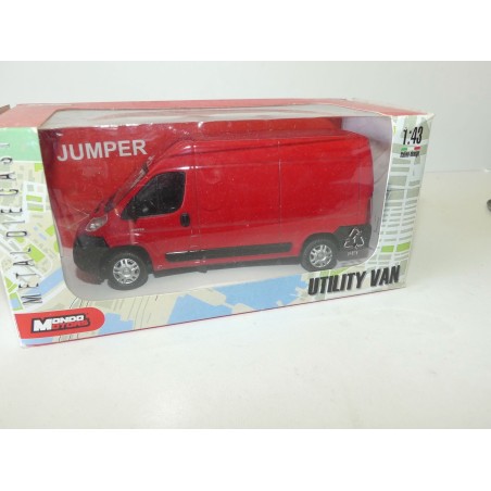 CITROEN JUMPER Rouge MONDO MOTORS 1:43