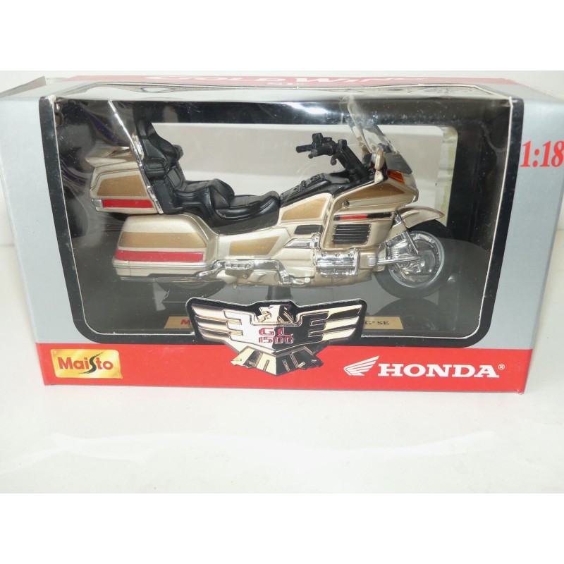 MOTO HONDA GOLD WING SE beige MAISTO 1:18