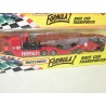 TRANSPORTER FORMULE 1 FERRARI  AVEC SA VOITURE MATCHBOX TAILLE