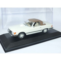 MERCEDES 350 SL CABRIOLET 1970-80 Blanc MINICHAMPS 1:43