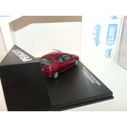 PEUGEOT 206 XT PREMIUM 1998 Rouge NOREV 1:43