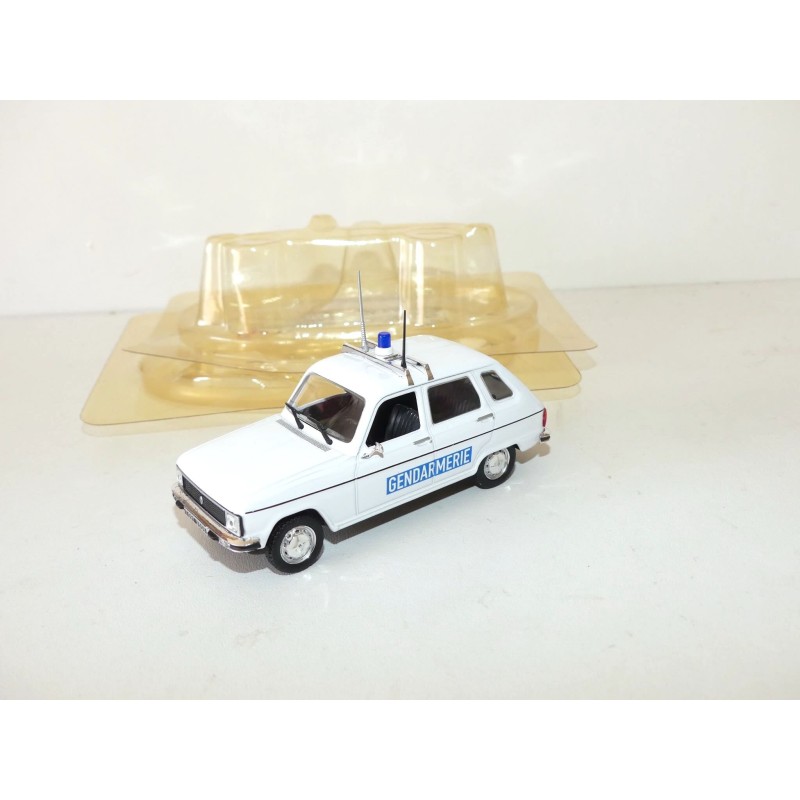 RENAULT 6 GENDARMERIE NOREV 1:43 sous coque