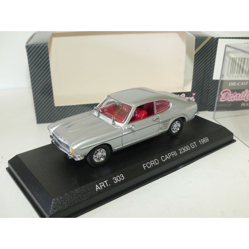 FORD CAPRI 2300 GT 1969 Gris DETAILCARS 303 1:43