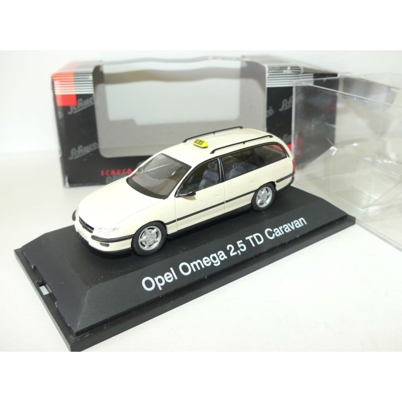 OPEL OMEGA B 2,5 TD CARAVAN TAXI SCHUCO 1:43