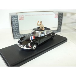 CITROEN DS 19 1962 PRESIDENTIELLE GENERAL DE GAULLE RIO 114 1:43