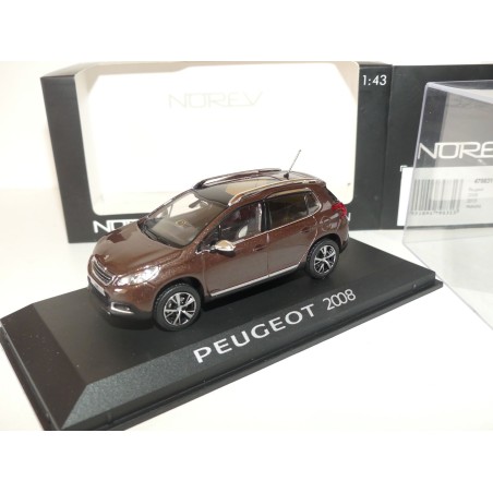 PEUGEOT 2008 2013 Marron Makaha NOREV 1:43