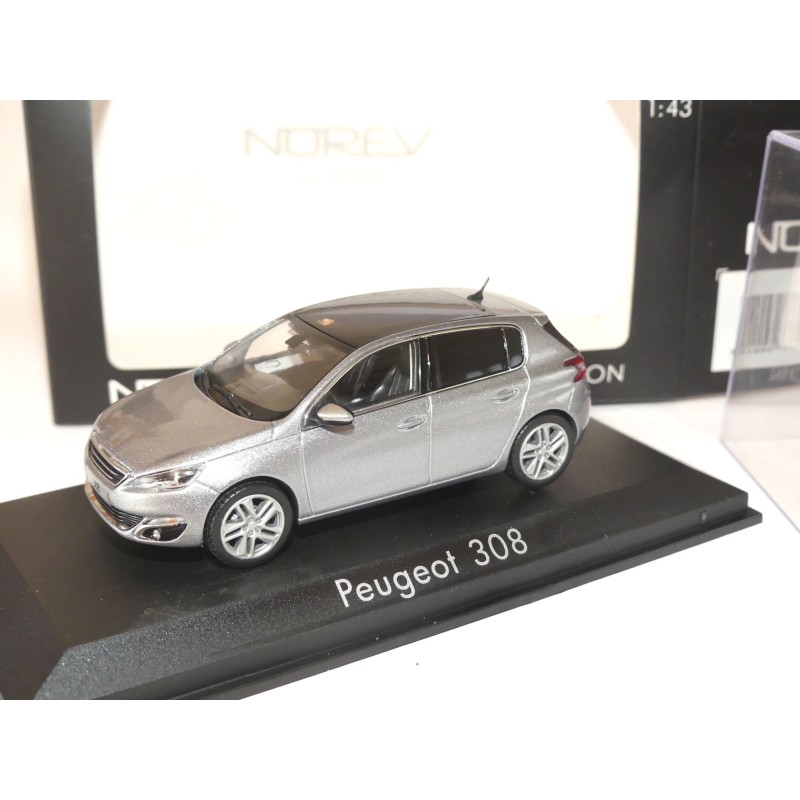 PEUGEOT 308 II Phase 1 2013 Gris Artense NOREV 1:43