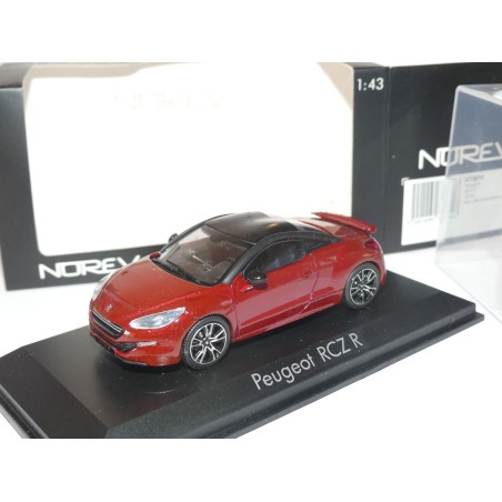PEUGEOT RCZ R 2014 Bordeaux et toit Noir NOREV 1:43
