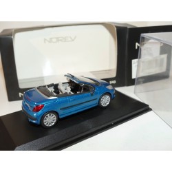 EUGEOT 207 CC Bleu NOREV 1:43