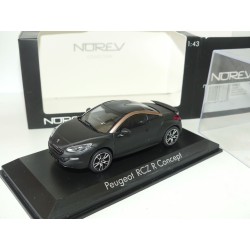 PEUGEOT RCZ R CONCEPT Noir Mat Cuivre NOREV 1:43