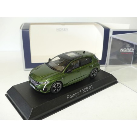 PEUGEOT 308 GT 2021 Vert NOREV 1:43