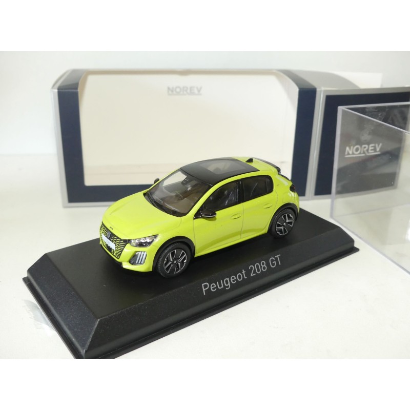 PEUGEOT 208 GT 2024 Vert NOREV 1:43