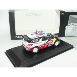 CITROEN DS3 WRC RALLYE RAC 2011 LOEB NOREV 1:43 Abd
