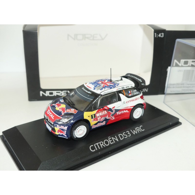 CITROEN DS3 WRC RALLYE RAC 2011 LOEB NOREV 1:43 Abd
