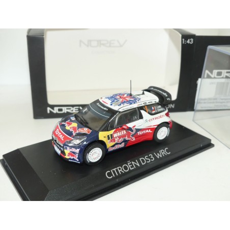CITROEN DS3 WRC RALLYE RAC 2011 LOEB NOREV 1:43 Abd