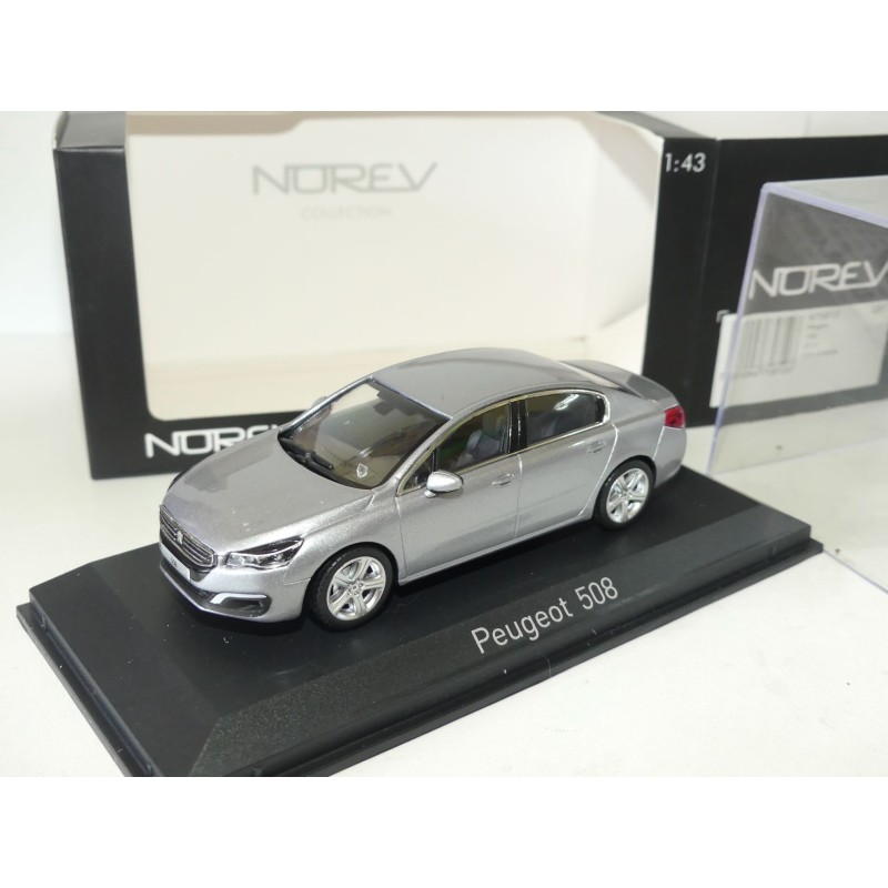 PEUGEOT 508 Phase 2 Gris Artense NOREV 1:43