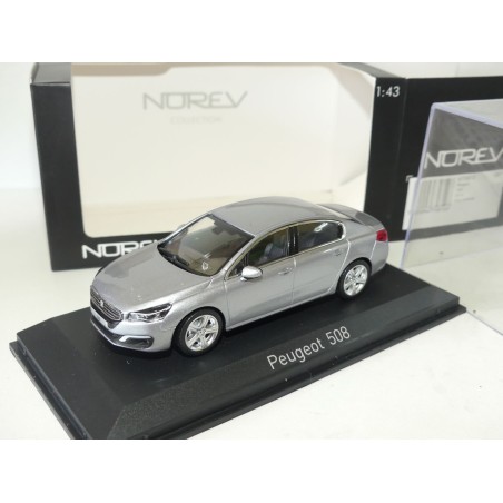 PEUGEOT 508 Phase 2 Gris Artense NOREV 1:43