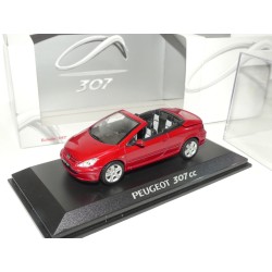 PEUGEOT 307 CC Rouge NOREV 1:43
